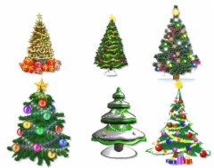 Animated Christmas Trees 2013