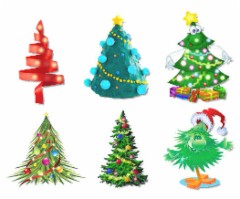 Animated Christmas Trees 2013