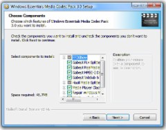 Windows Essentials Codec Pack