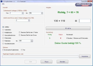 DO Kopfrechnen Screenshot