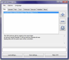 7-ZIP SFX Maker