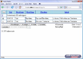 phpMyEdit Screenshot