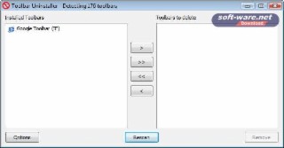 Toolbar Uninstall Screenshot
