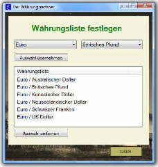 Der Währungsrechner 2.1