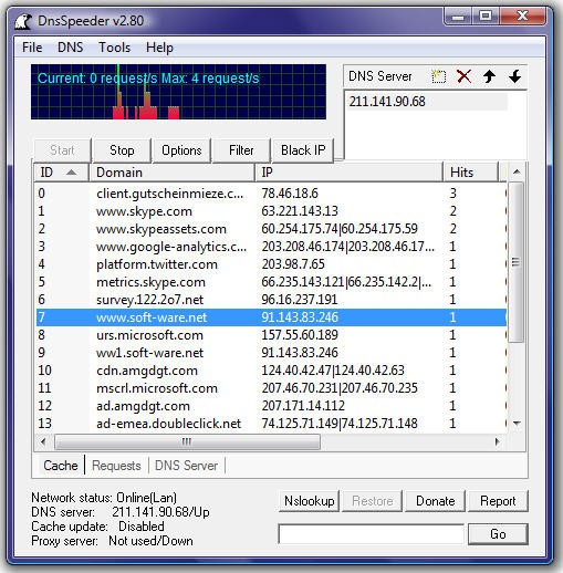 DnsSpeeder 2.85