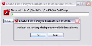 Flash Uninstaller Screenshot