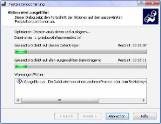 Disk Optimizer Screenshot