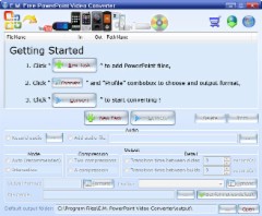 E.M. PowerPoint Video Converter 3.10