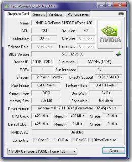 GPU-Z Screenshot